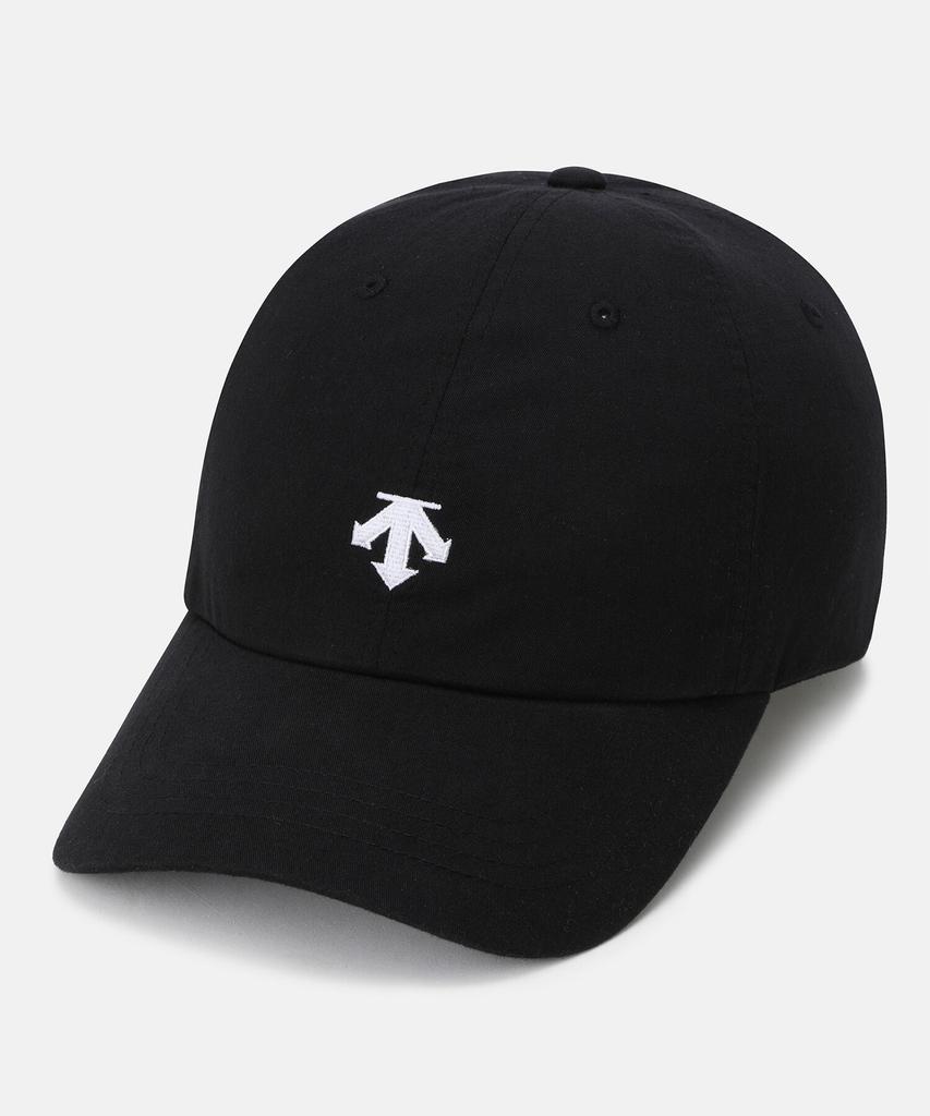 DESCENTE Spirit Logo Cotton Ball Cap Black Sr123Ucp3A