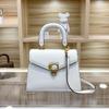 Kelli Bag Women 2024 One-shoulder Cross-body High-end Authentic Leather All-match Fashionable Horseshoe Buckle Handbag