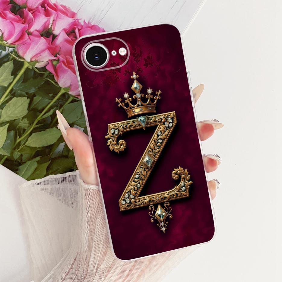 For Apple iPhone 16e Case A3409 Luxury Fashion Letters Cover 6.1'' Soft Slim Phone Case For iPhone 16E iPhone16e Back Cover Bags