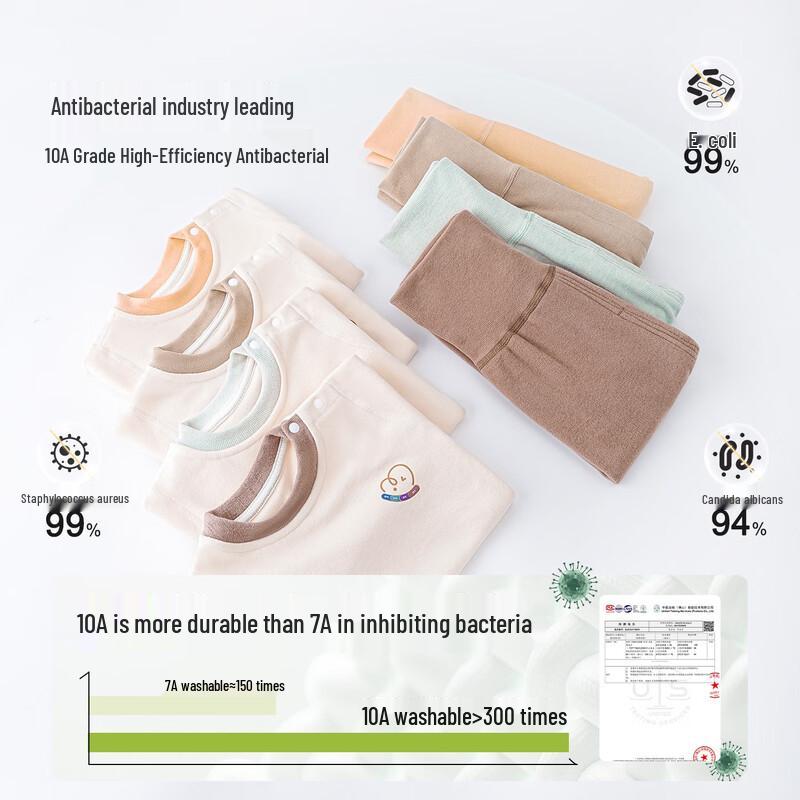 Baby German Velvet Thermal Underwear Set 100