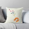 Colorful Animal Figure Pattern Double-sided Printed pillow cover Short plush Suitable living rooms bedrooms throw cushion cover