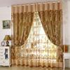 Leaves Sheer Drape Tulle Fereastra Voile Drape Valance 1 Panou Tesatura