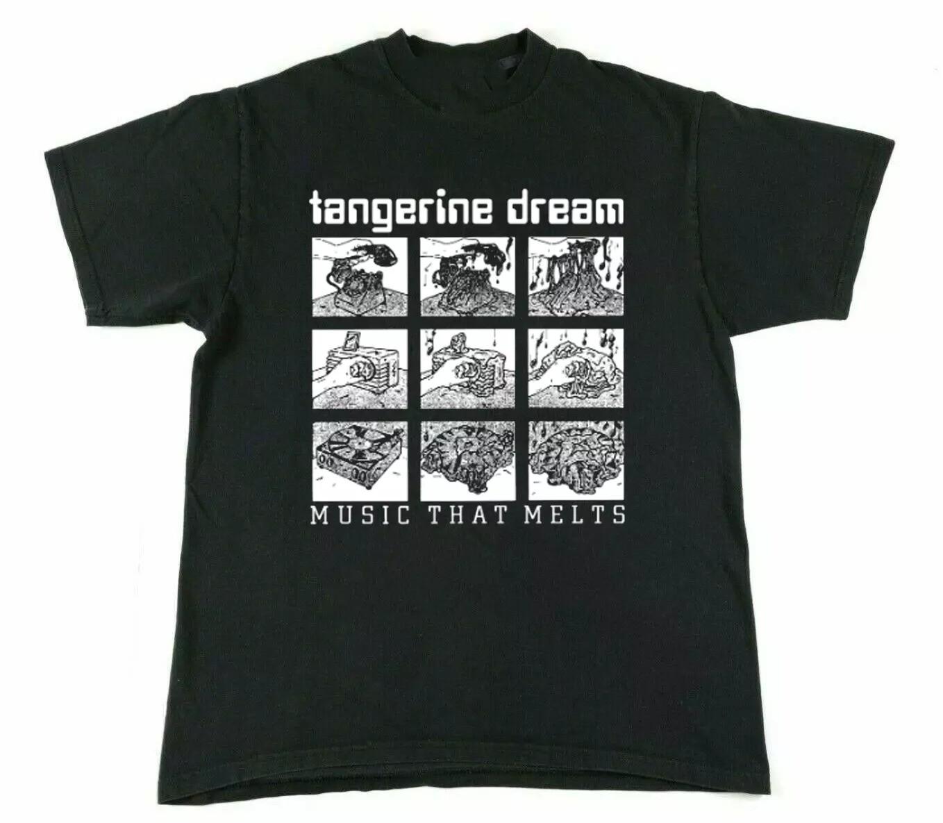 Tangerine Dream Shirt Short Sleeve Black All Size Shirt AL215 S разноцветный
