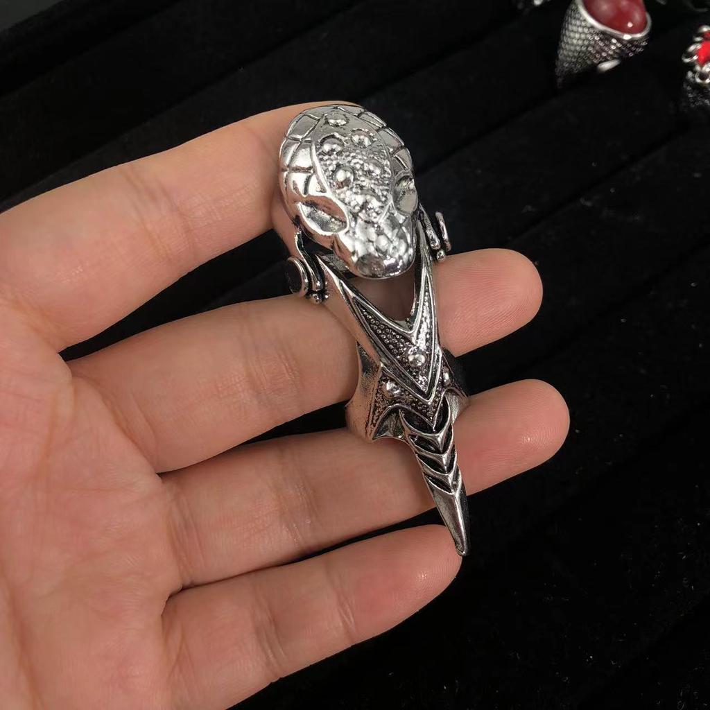 Men's Fashion Skull Finger Rings - Bendable Joint Design In 10 Styles