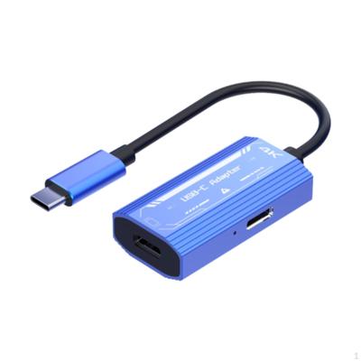 Adaptador USB Tipo C para óculos Ar Plug and Play Compacto 4K@60Hz 100W Porta de carregamento portátil para
