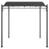 Vidaxl Zadaszenie, Antracytowe, 2X2,3 M, 180 G/M², Tkanina I Stal