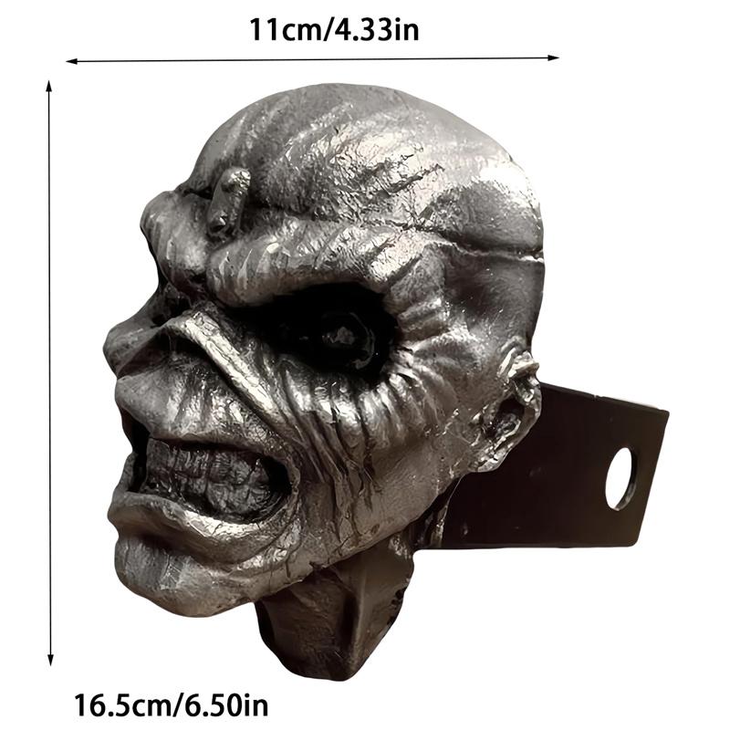 Skeleton Sculpture Hook Cover Funny Unique Trailer Hitch Cover For Truck Suv Cars Accessories Standard 2" Trailer Hitch Receiver