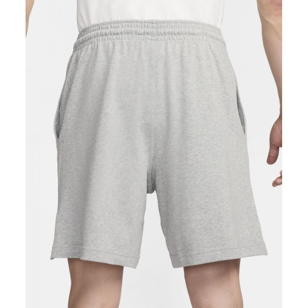 Nike Club Knit Shorts M   Dark Grey Heather White  Fq4361 063
