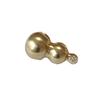Brass Solid Mini Gourd Pendant Car Key Pendant Mini Necklace Gift Pendant
