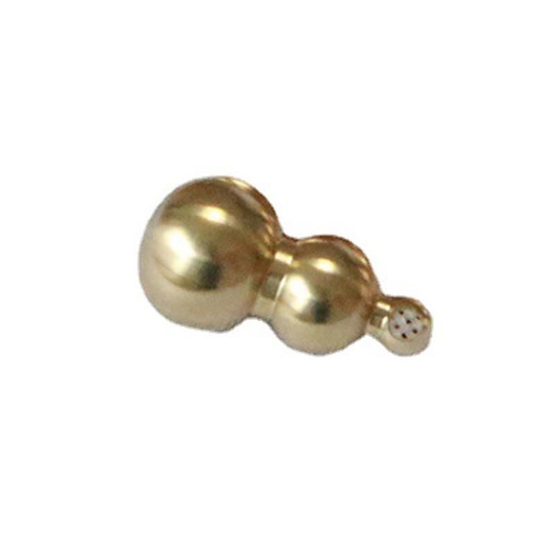 Brass Solid Mini Gourd Pendant Car Key Pendant Mini Necklace Gift Pendant