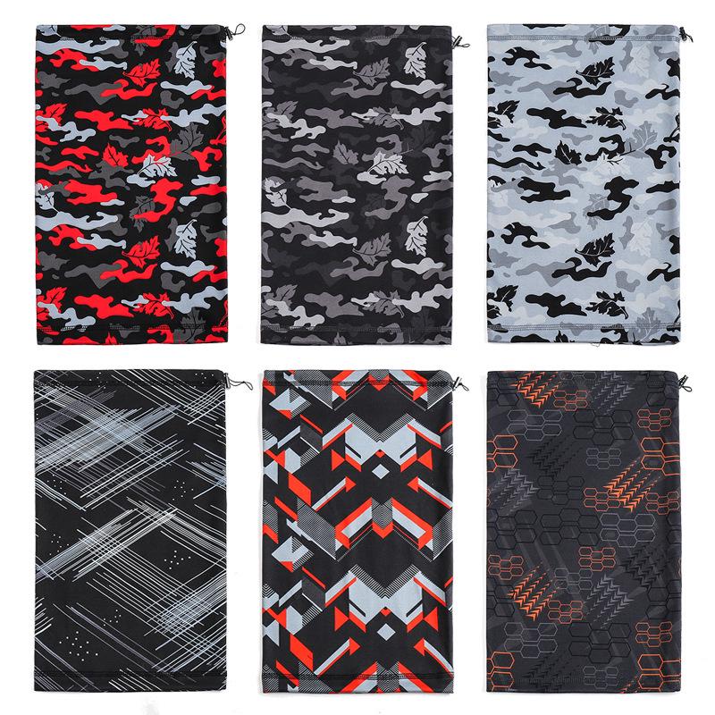 Men's Winter Cycling Face Mask: Plus Velvet Warm Ski Neck Gaiter and Magic Headband