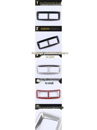 2020 CT4 Rear Air Outlet Trim Anti-Kick Pad Modification
