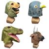 Máscara Divertida de Cabeza de Animal Para Fiestas con Diseños Personalizables de Jirafa y Cerdo