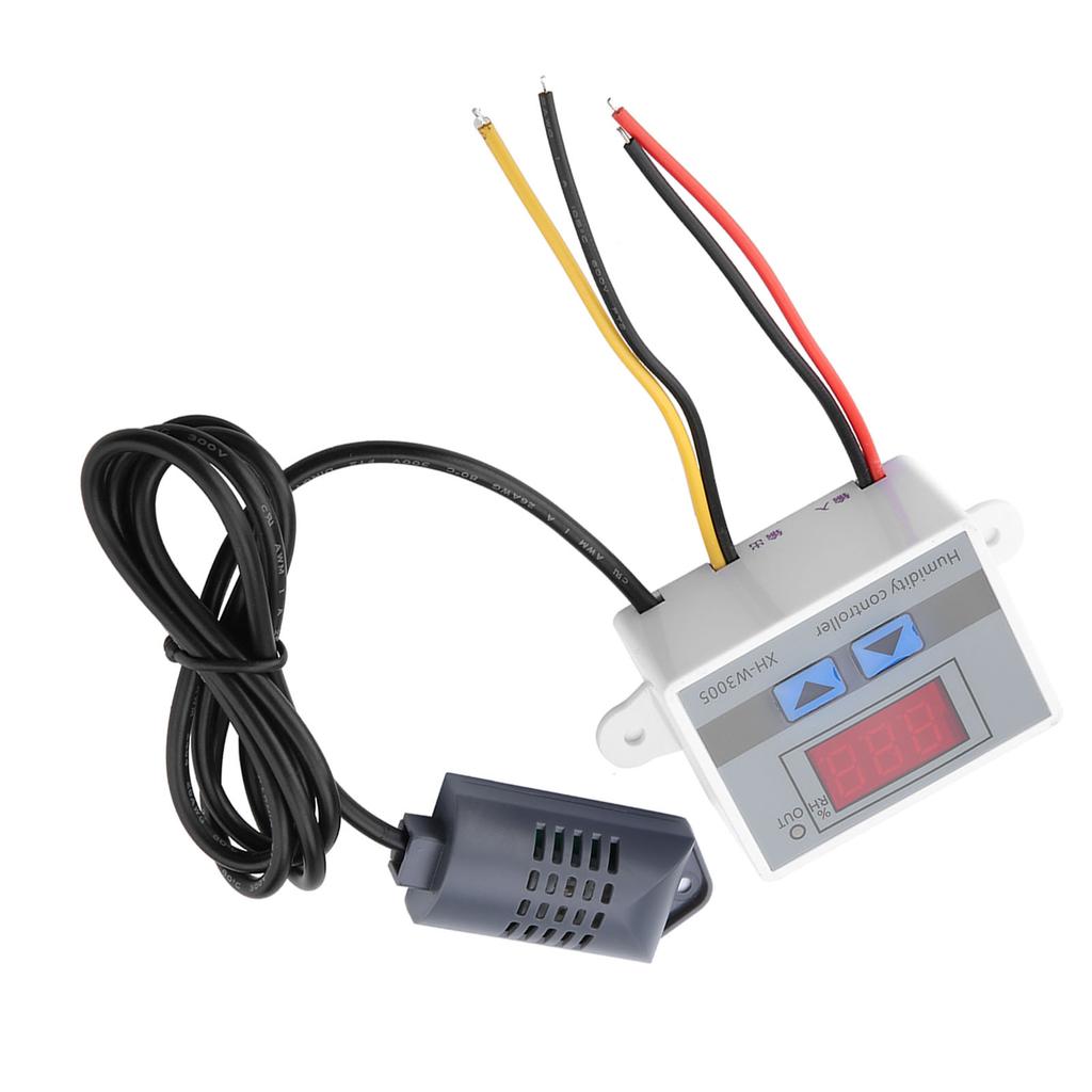 XH W3005 Digital Hygrometer Switch Controller Humidity Sensor 0 99percent RH 12V