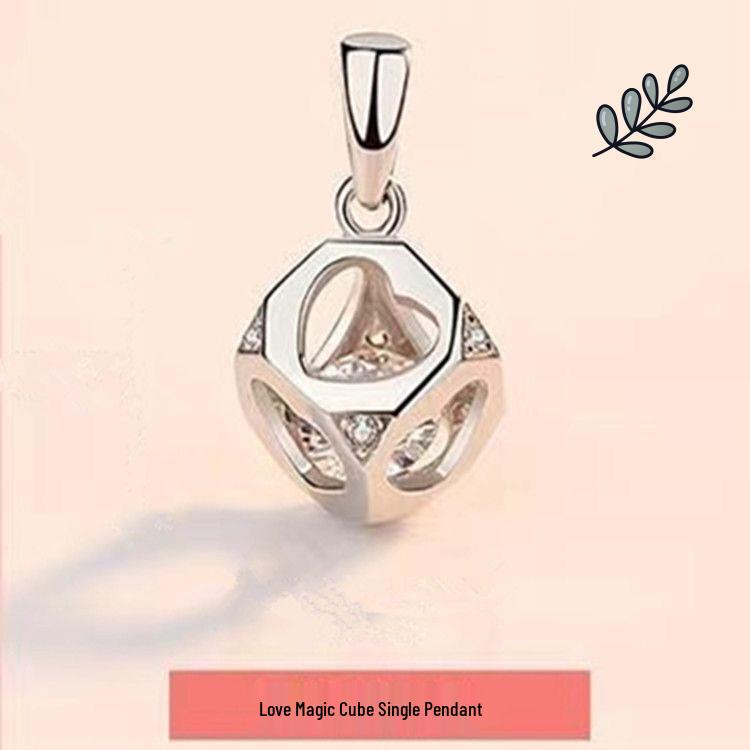 Four-Leaf Clover 925 Sterling Silver Women s Pendant, Necklace Charm (Chain Not Included)