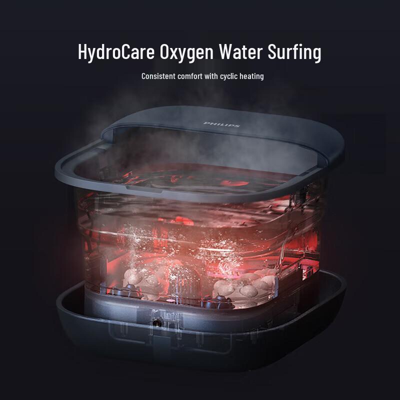 Philips Foldable Electric Heating Foot Spa Massager