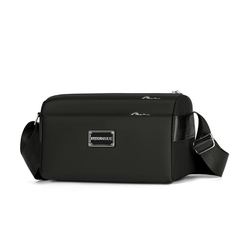 Multi-pocket Shoulder Bag, Simple Multi-layer Mobile Phone Bag, Lightweight Crossbody Bag, Handbag