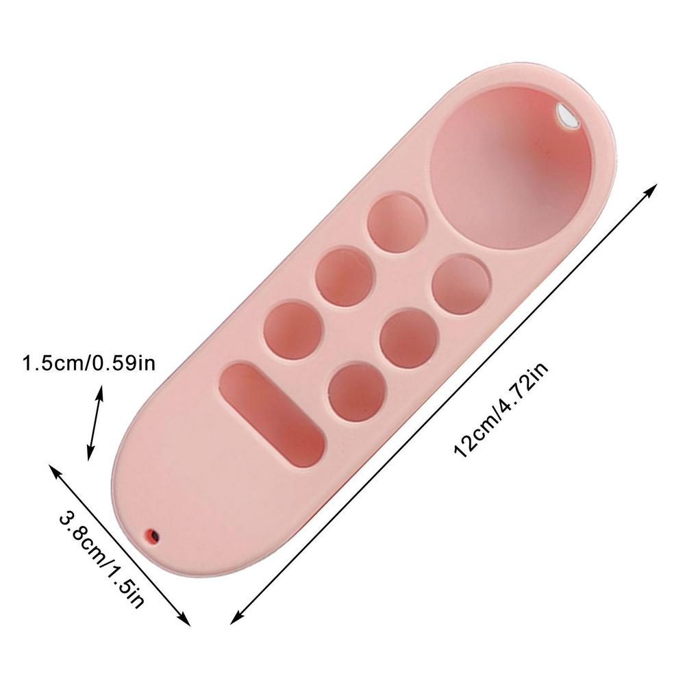 Rutschfeste Weiche Silikonhülle Für Chromecasts Fernbedienung Schutzhülle Shell Für Google TV Leuchtende Sprachfernbedienung