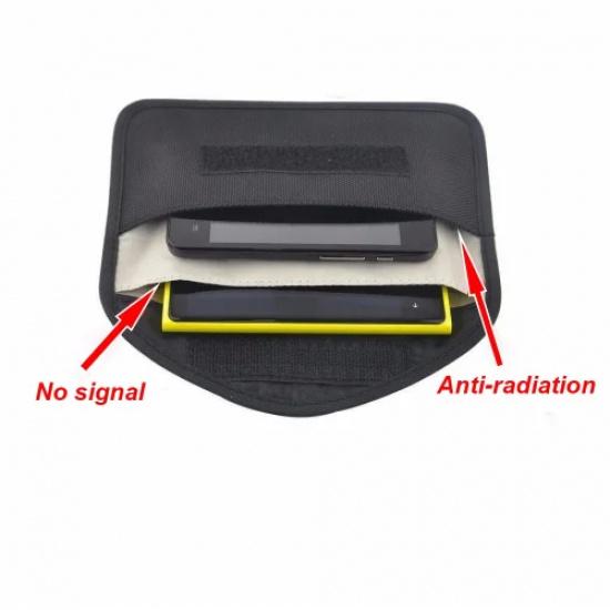 Custom Car Key Signal Blocker Case Faraday Bag for Car Key Mobile Phone Signal Blocking WIFI/GSM/LTE/NFC/RFID 3G 4G 5G Phones
