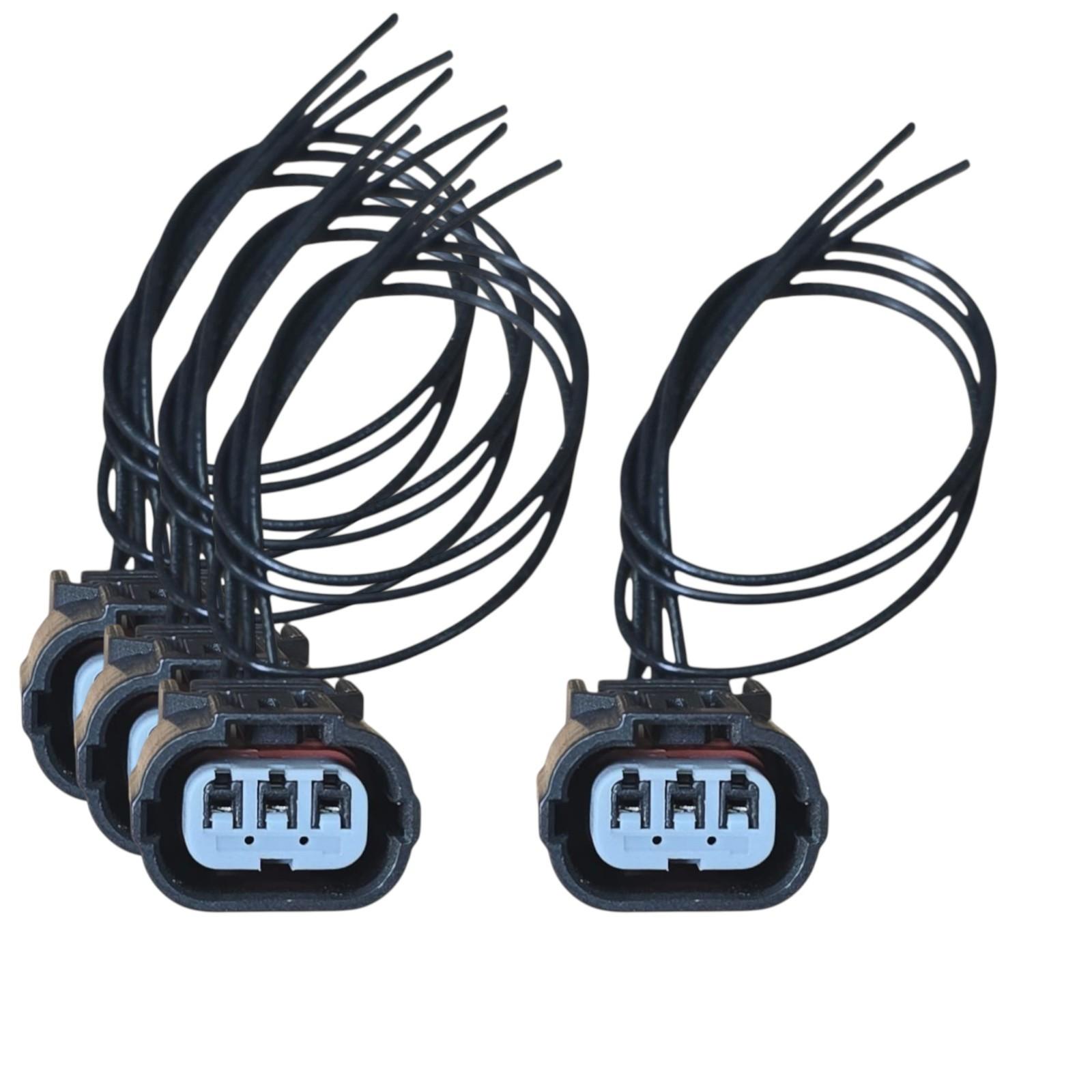 Set 4 Connector of Ignition Coil UF374 Fits:Honda Civic 2003-2011 4Cyl 1.3L