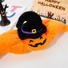 Cappello da Gatto di Halloween Zucca Peluche Copricapo Carino Gatto Cane Tessuto Caldo Copricapo Cappello per Animali Domestici Gattino Cucciolo Accessori Costume Cosplay