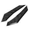 2 Pcs Gloss Black Hood Vents Bonnet Cover Rubber Front Bonnet Vent Universal for Car