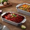 Lufenglai Stainless Steel Double-Handle Deep Roasting Pan