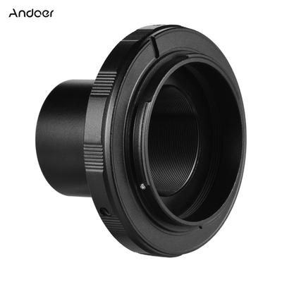 Andoer Camera Telescope Adapter Ring Photography Accessory Replacement for Nikon Camera 1.25 Inch