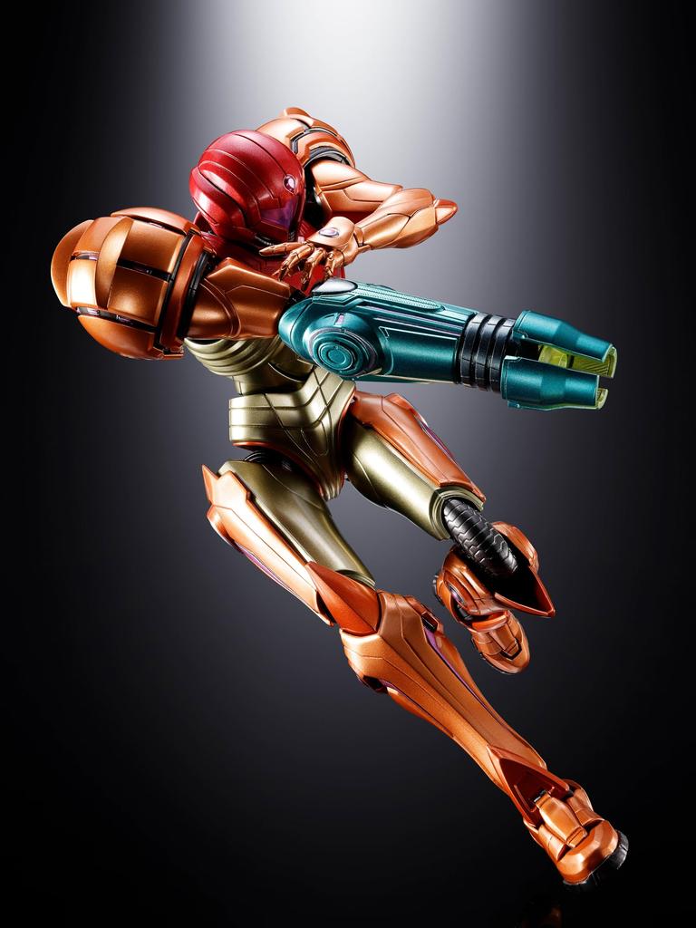 Tamashii Nations Super Alloy Samus Aran Metroid Prime 4 Beyond Ver. Movable Figure 210mm ABS Die-Cast PVC Painted