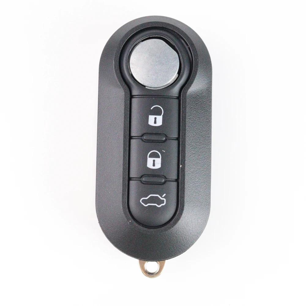 For Fiat 500 Panda Punto Bravo Ducato Stilo Remote Auto Key Case Fob Sip22 Blade Flip Folding Car Key Fob Case Shell Housing