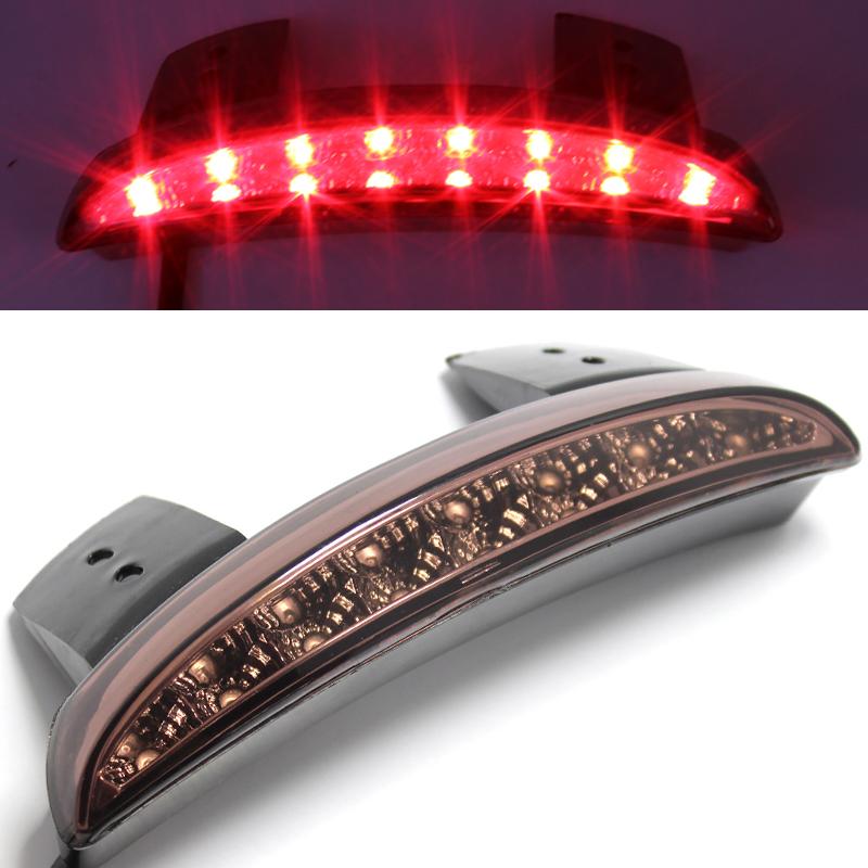 Brake Tail Light LED License Plate Motorcycle Fit for Bobber Cafe Racer Clubman Road  Touring Sportster XL 883 1200 Cafe