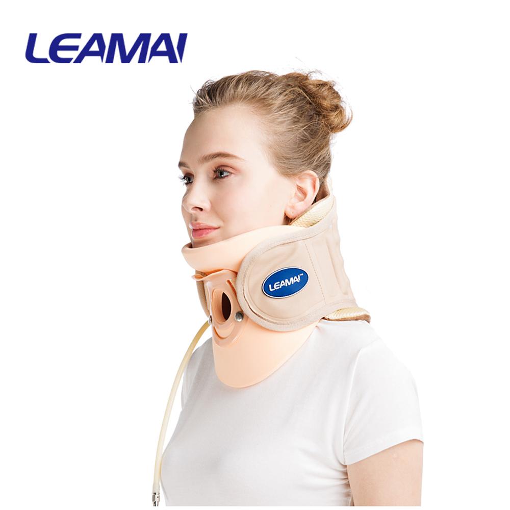 Medical Cervical Collar Neck Traction Device Inflatable Pinched Nerve Neck Stretcher Home Corrective Vertebral Tool Relief Neck