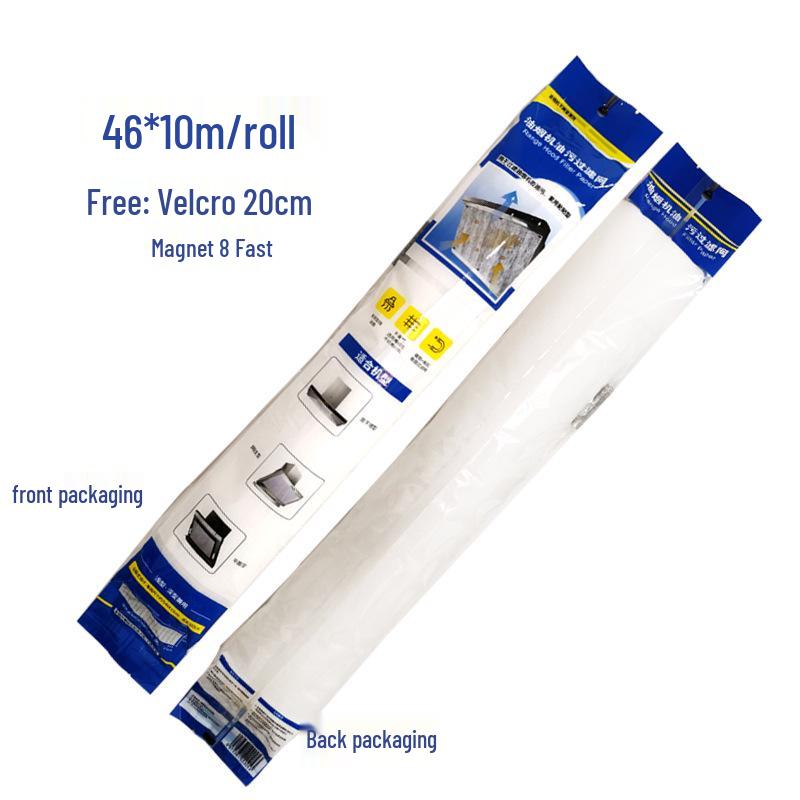 Disposable Kitchen Oil Absorption Cotton Paper - Thick, Oil-Proof Stickers for Range Hood.