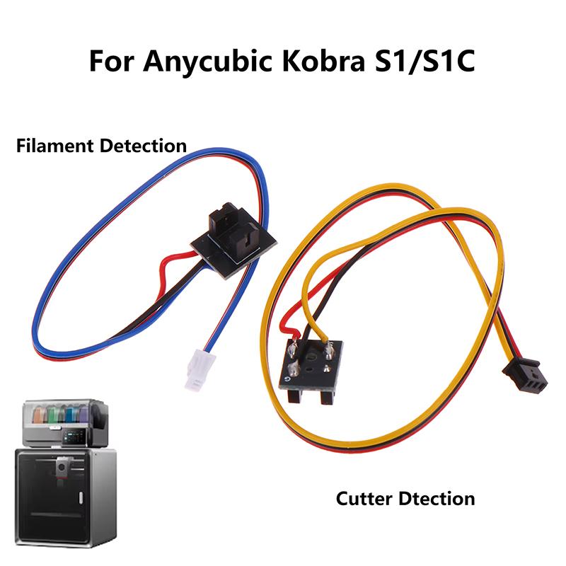 Für Kobra S1 / S1C Filament Schneider Materialbrucherkennung PCB Sensor Modell für 3D-Drucker Zubehör