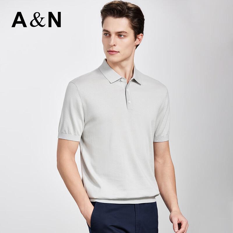 Men's Linen Blend Knitted Polo Shirt