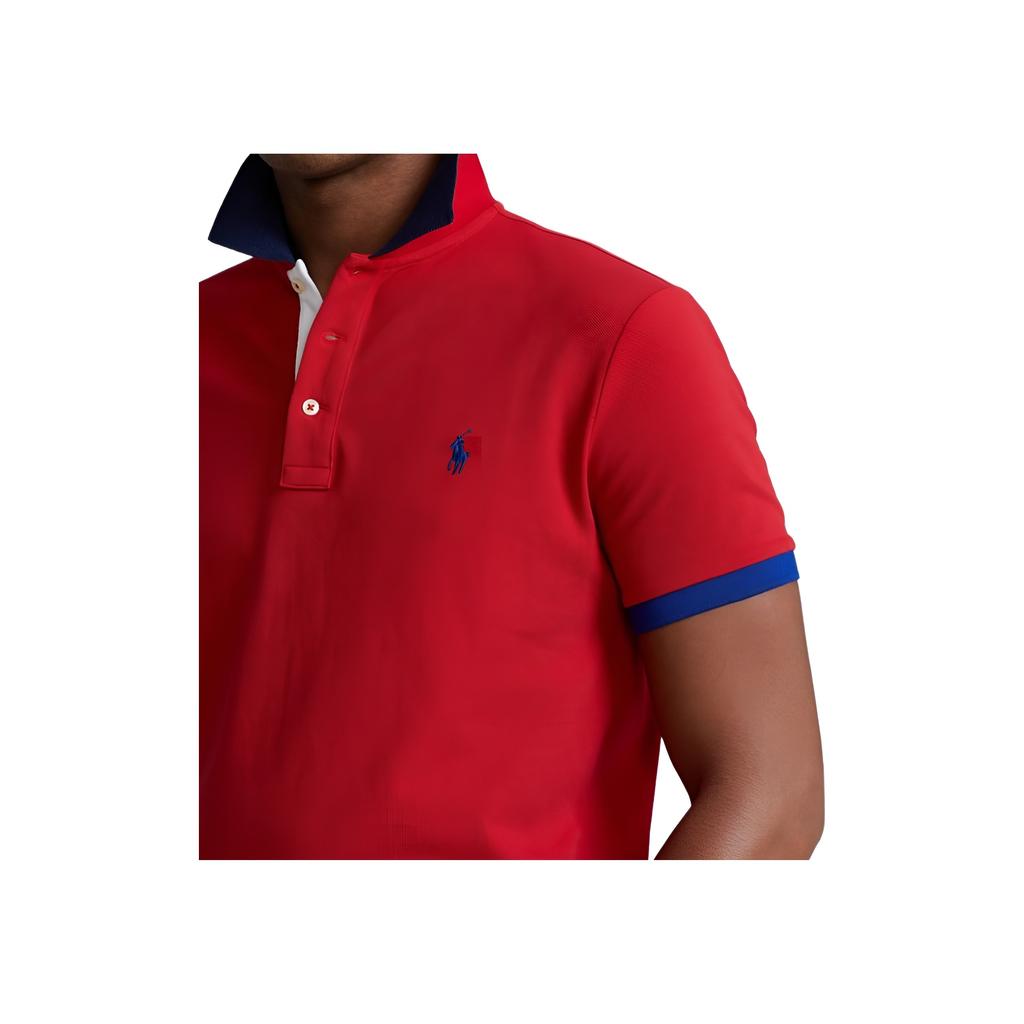 Polo Ralph Lauren SS24 Pony Logo Embroidered Polo Shirt Men Polo Shirts MNPOKNI1N821720-600
