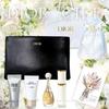 Gift DIOR Prestige La Perfume Mini Set with Black Atomizer and Pouch Gift Birthday Day Gift Set Bag [Set - Wrapped] J'adore Crème - Set, Present,