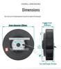 Vortex Industrial Silent Fan with Pure Copper Motor 220FLJ3-2WS