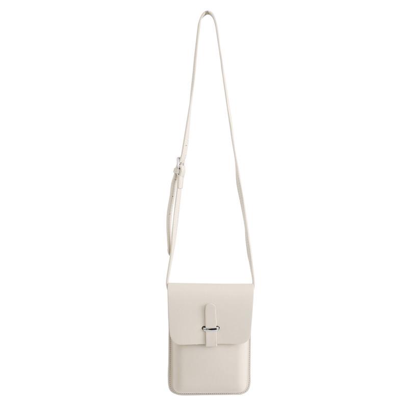 Versatile Vertical Crossbody Bag: Compact Single Compartment