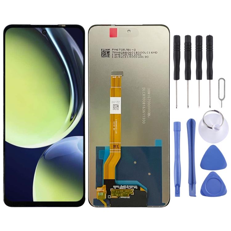 

ЖК-экран для OnePlus Nord CE 3 Lite Digitizer Полная сборка (черный) чёрный