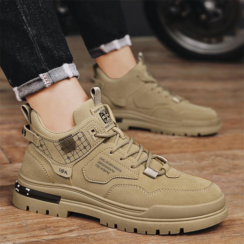 Herbst Martin Stiefel Sneaker Erhöhende Plateauschuhe Freizeit Atmungsaktive Schuhe Erhöhende Schuhe