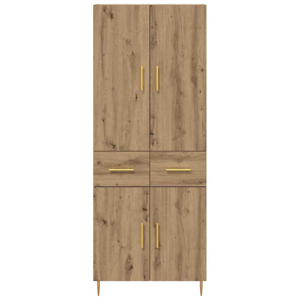 Highboard Artisan Oak 69.5 x 34 x 180 cm Particleboard