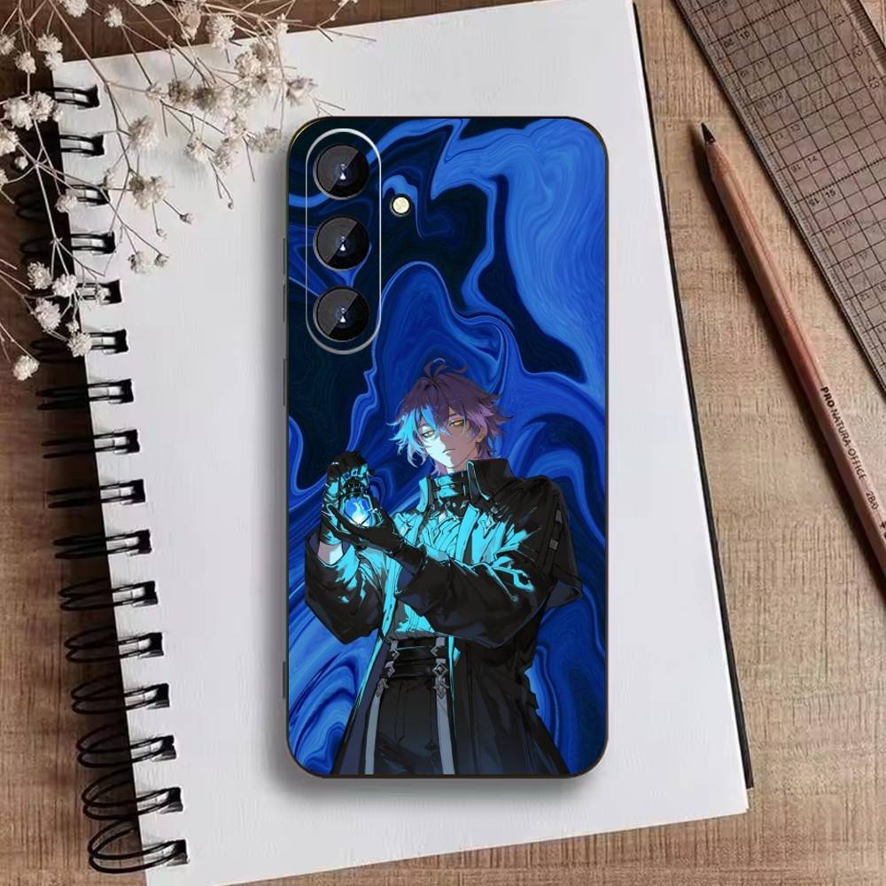 K-Kazuha Genshin K-Kaedehara Phone Case For Samsung Galaxy A73,A72,A71,A70,A52,A51 Others Soft Black Cover