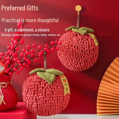 Asciugamano Festivo da Appendere - Spesso, Assorbente per Cucina e Bagno, Perfetto Souvenir di Capodanno