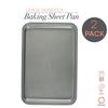 2 Pack Nonstick Baking Sheet Durable Carbon Steel Oven Safe Easy Clean Perfect Baking Roasting Cooking