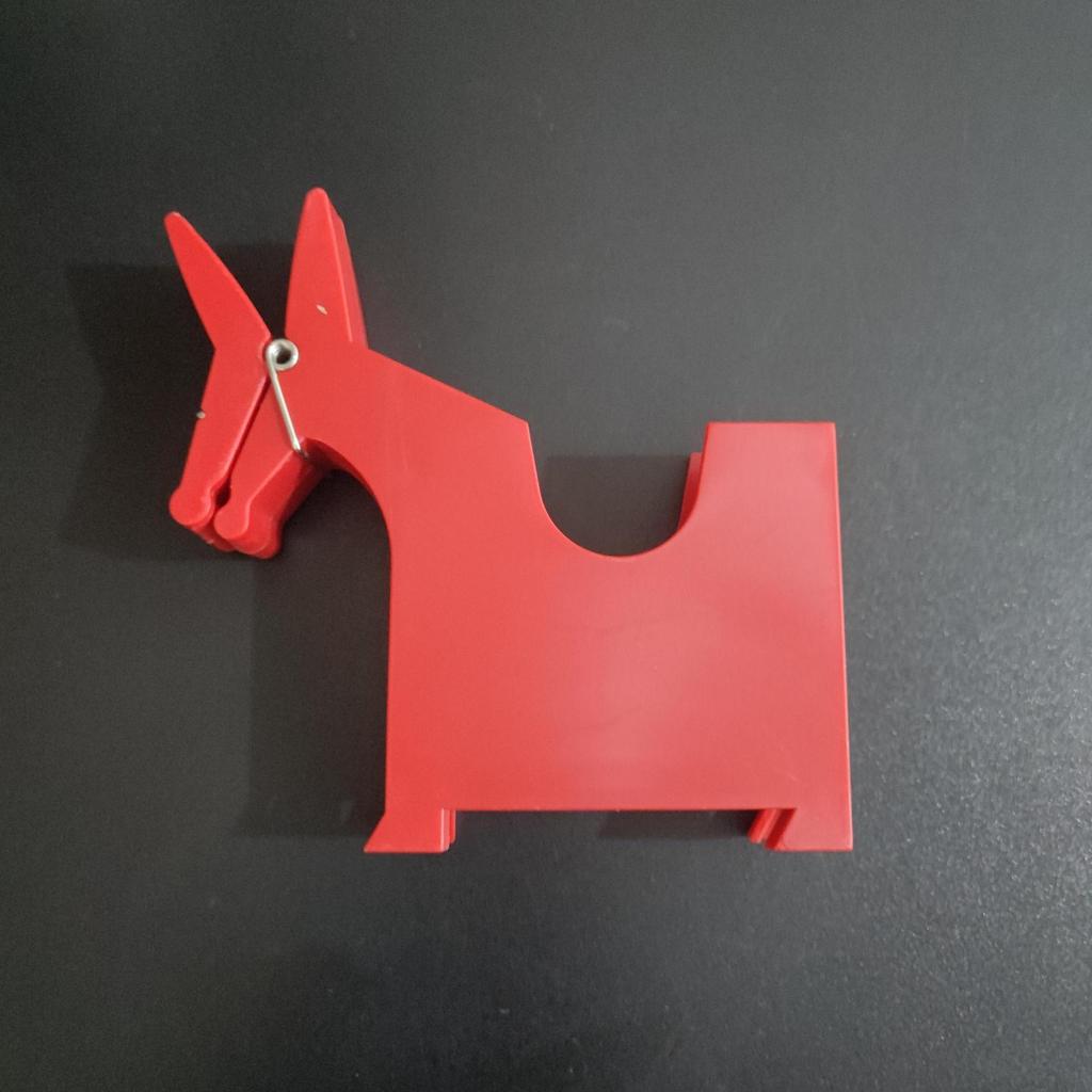 Desktop Memo Holder Cute Mule Post-it Clip Creative Business Card Holder Organizer Storage Funny Tabletop Decor Office Supplies