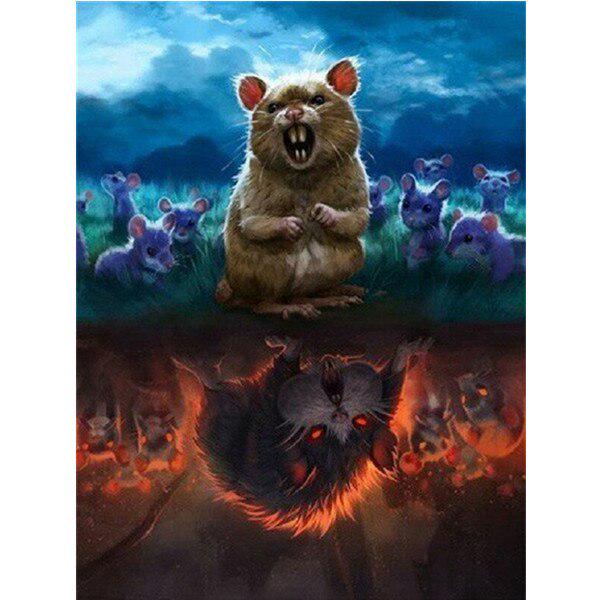 5D-Diamantgemälde, Sternenhimmel-Landschaft, runder Strass-Diamant, Stickerei, Landschaft, Kreuzstich