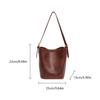 Fashionable and High-end Retro Women's Bag  New Handbag Bucket Bag Niche Versatile Crossbody Bag