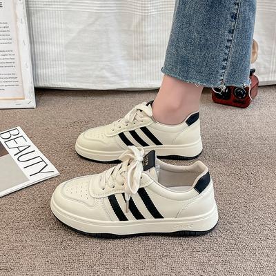 Damenschuhe Sportschuhe 2025 Mode vielseitig neue Schuhe Damen kleine weiße Schuhe Damen Frühling und Herbst Freizeitschuhe Board-Schuhe