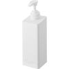 Plenty Soap Dispenser Magnet, Body Soap White W7xD8xH25cm Tower Floating Storage Refill Bottle Shampoo Bottle 1536 Magnet Type